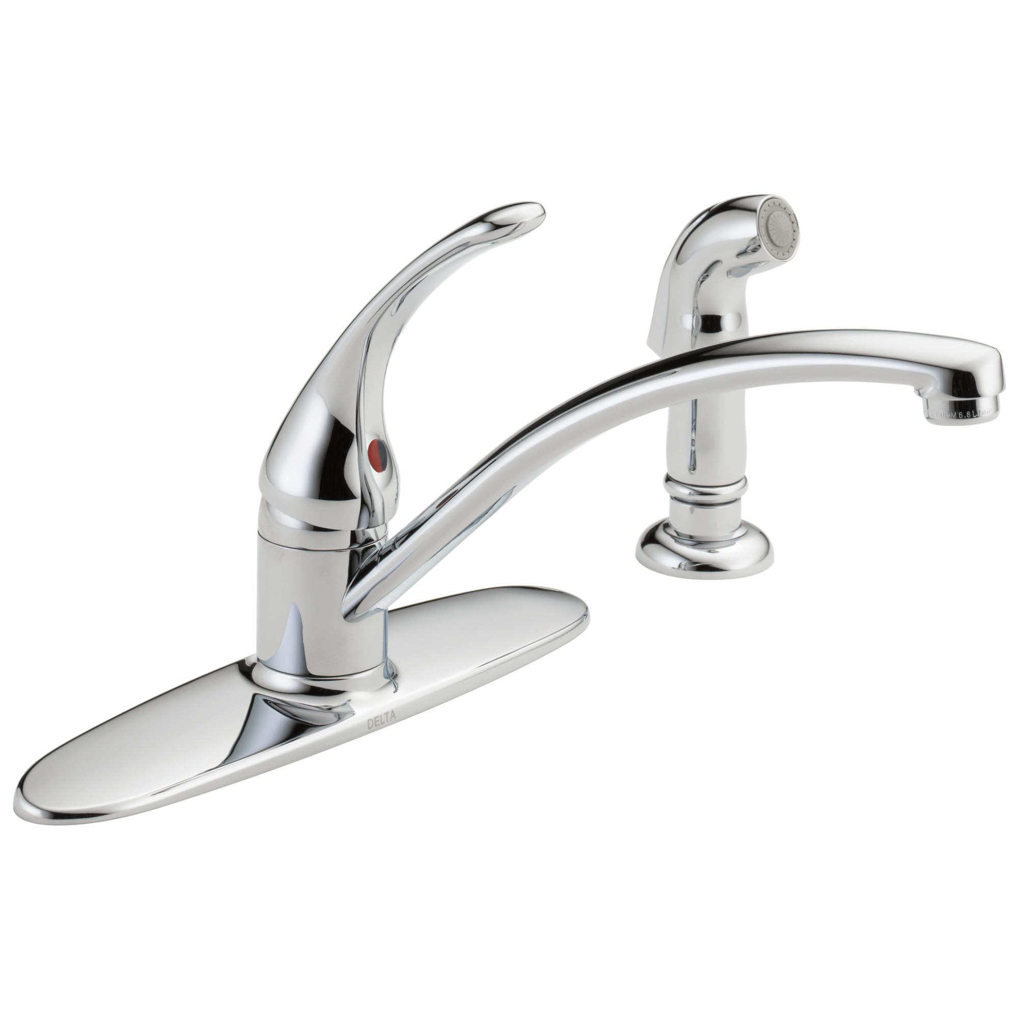 Kitchen Faucet down 77504 Single Handle Out Kitchen Faucet Industrial ...