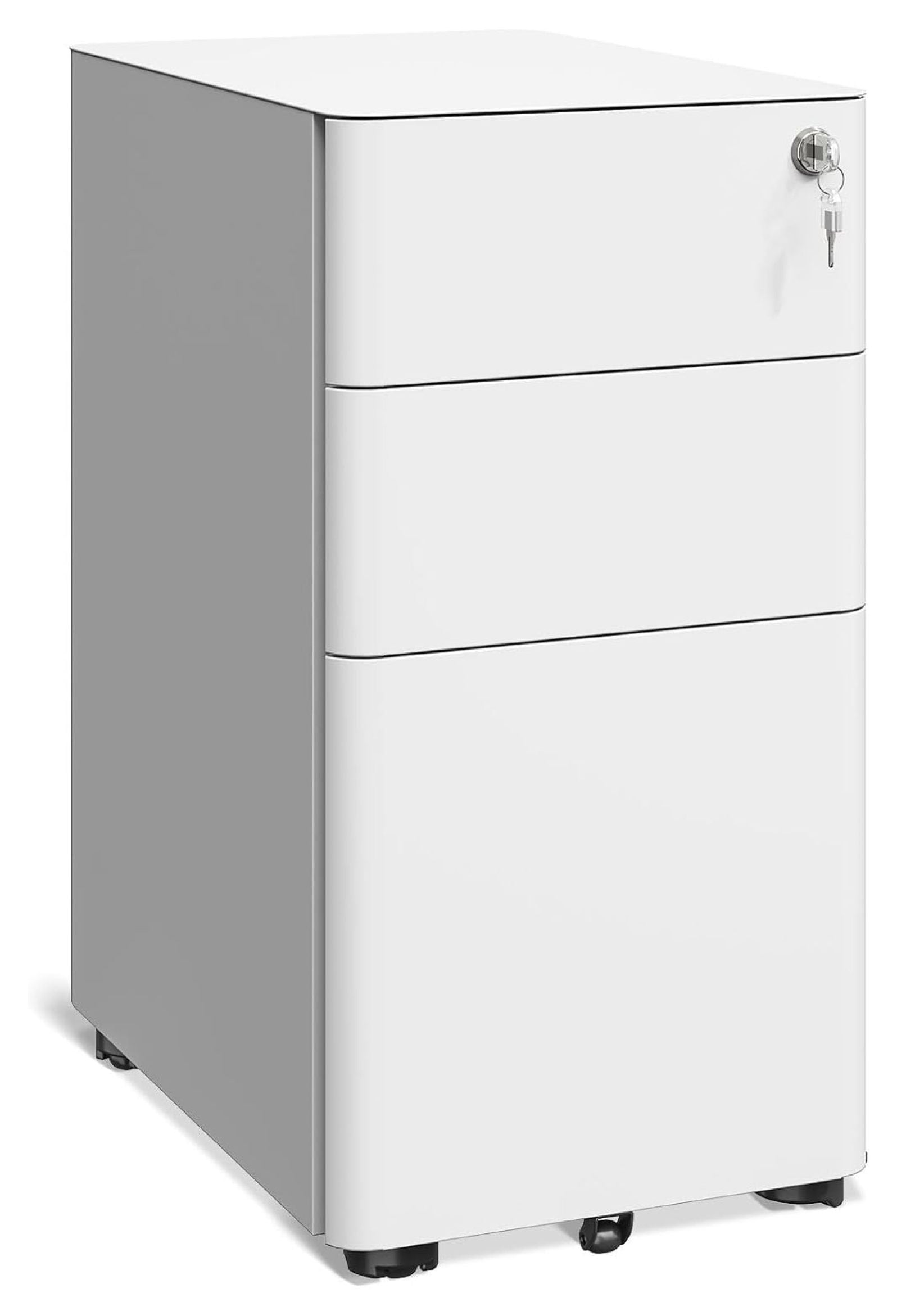 File Cabinet for Home Office, Fully Assembled Filing Cabinet 3 Drawer ...