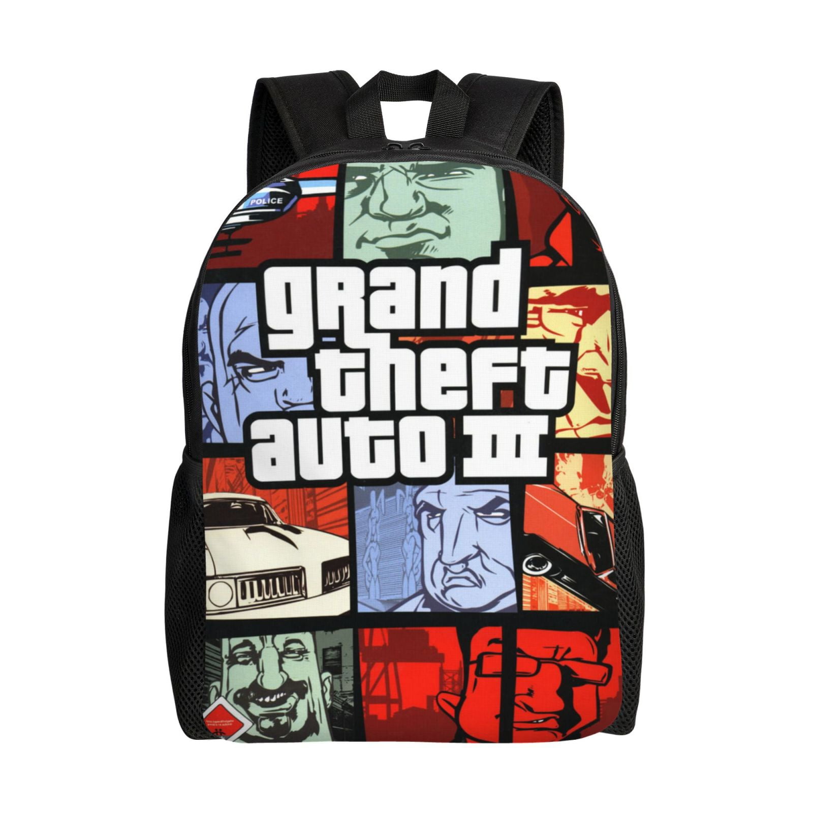 Grand Theft Auto Backpack, School Backpack For Kids Boys Girls, Large ...