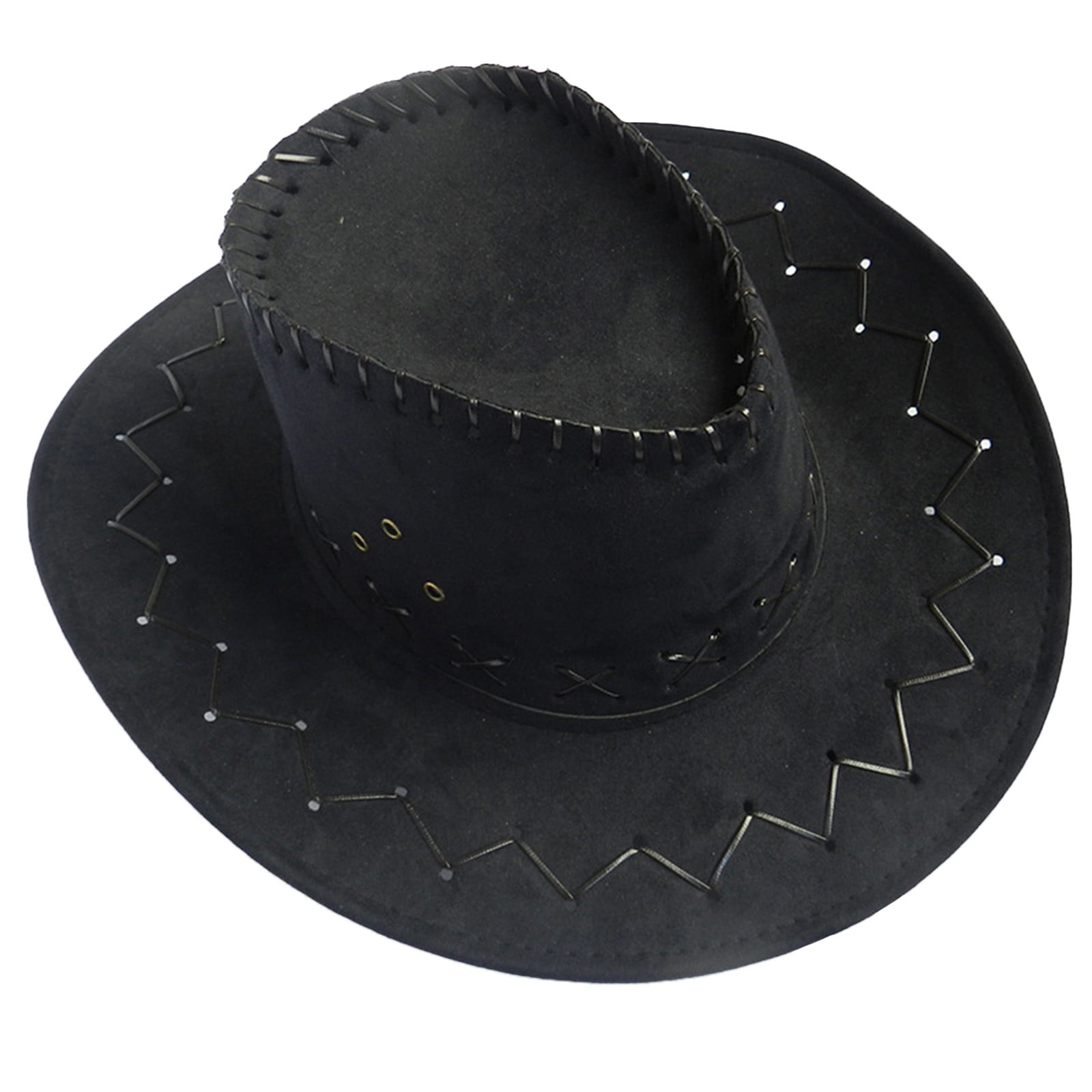 Mifelio Cowboy Hat Men, Women Men Summer Western Cowboy Hat Shapeable ...