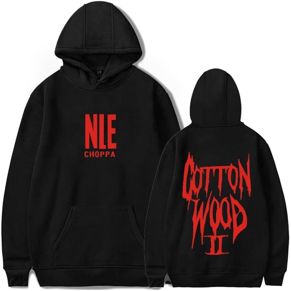 NLE Choppa Cottonwood II Hoodie Merch Casual Hooded Sweatshirt Unisex ...