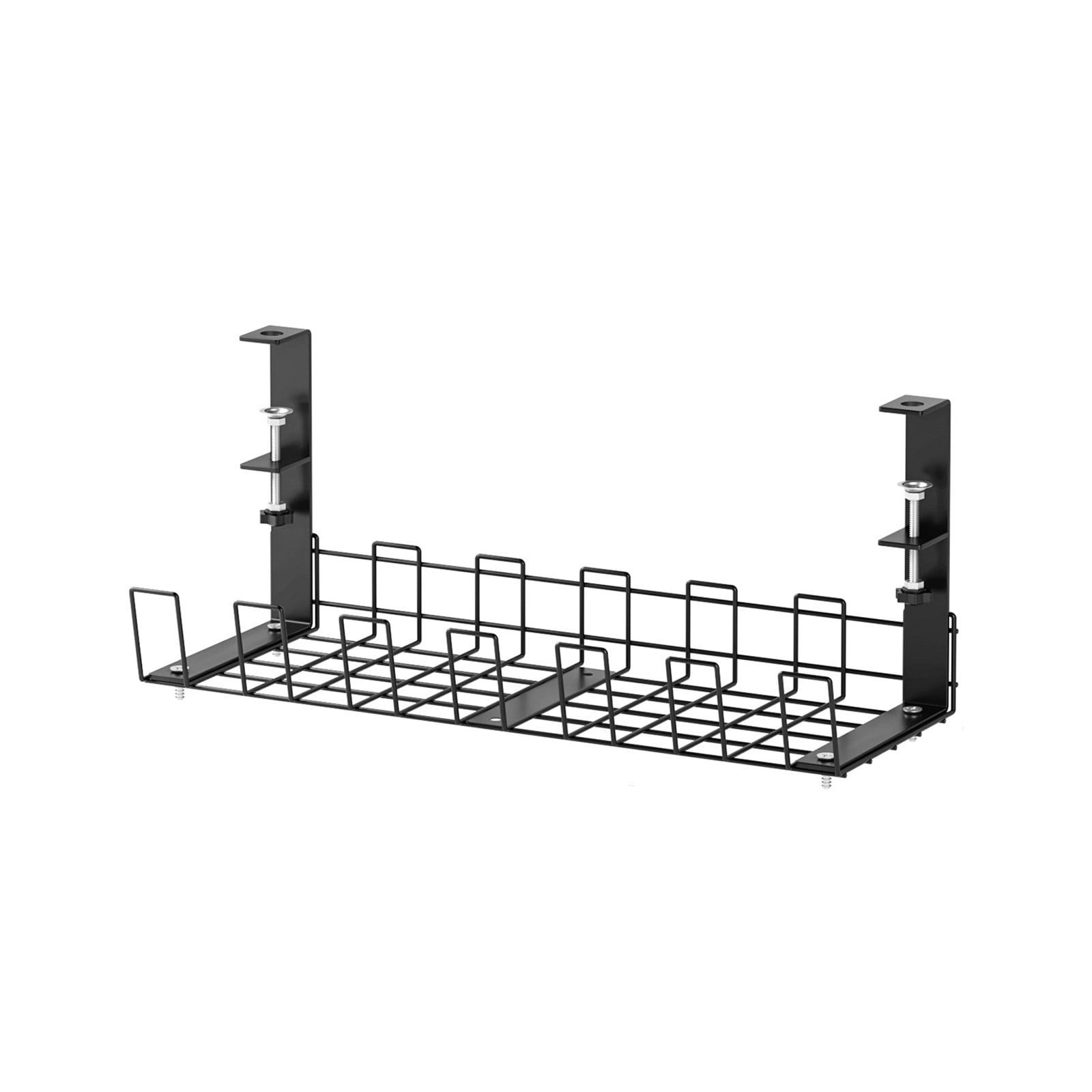 No Drill Under Desk Cable Management Tray, Desk Wire Management Cable ...