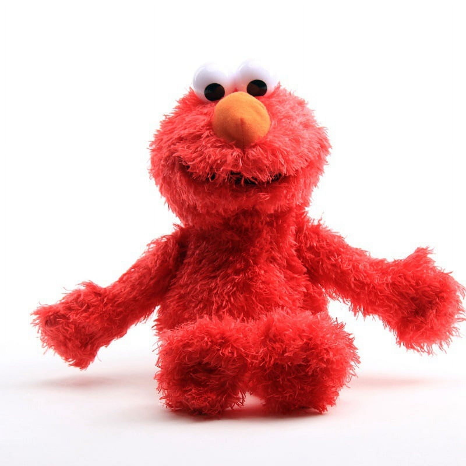 Sesame Street Elmo Muppet Plush, Premium Plush Toy for Ages 1 & Up, Red ...