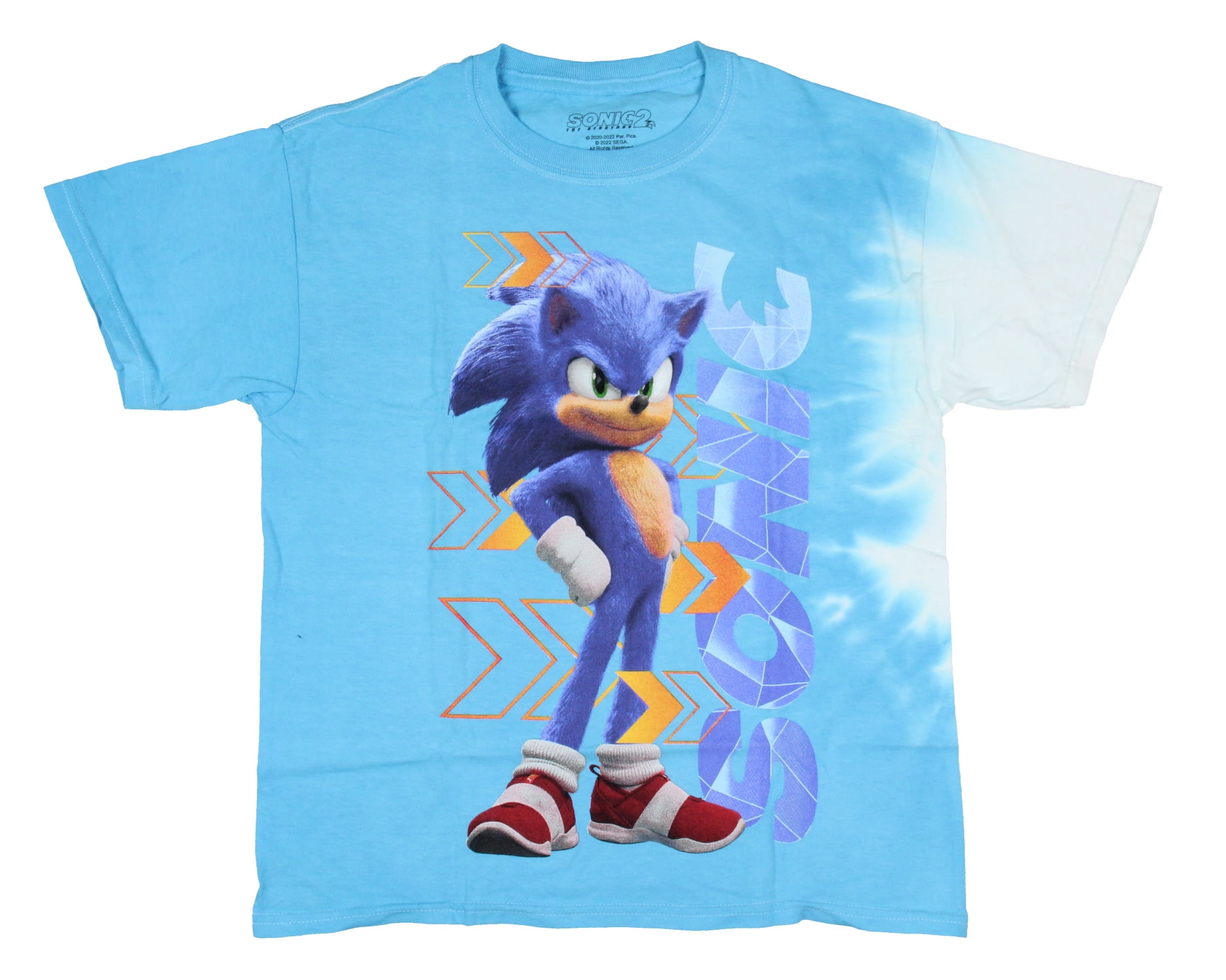 Sonic The Hedgehog 2 Boys' Hands On Hips Sonic Pose Kids Graphic Print ...