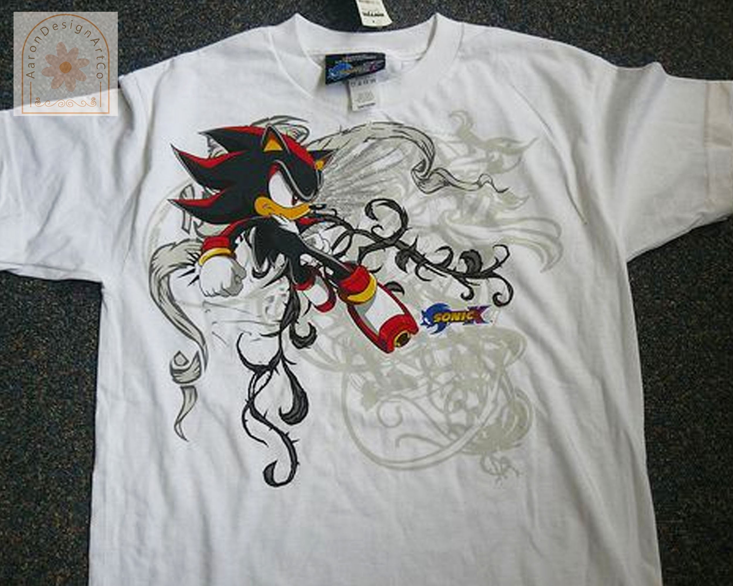 Sonic X Shirt, Sonic X Shadow White Tribal Shirt, Jesse Pinkman Shirt ... image.