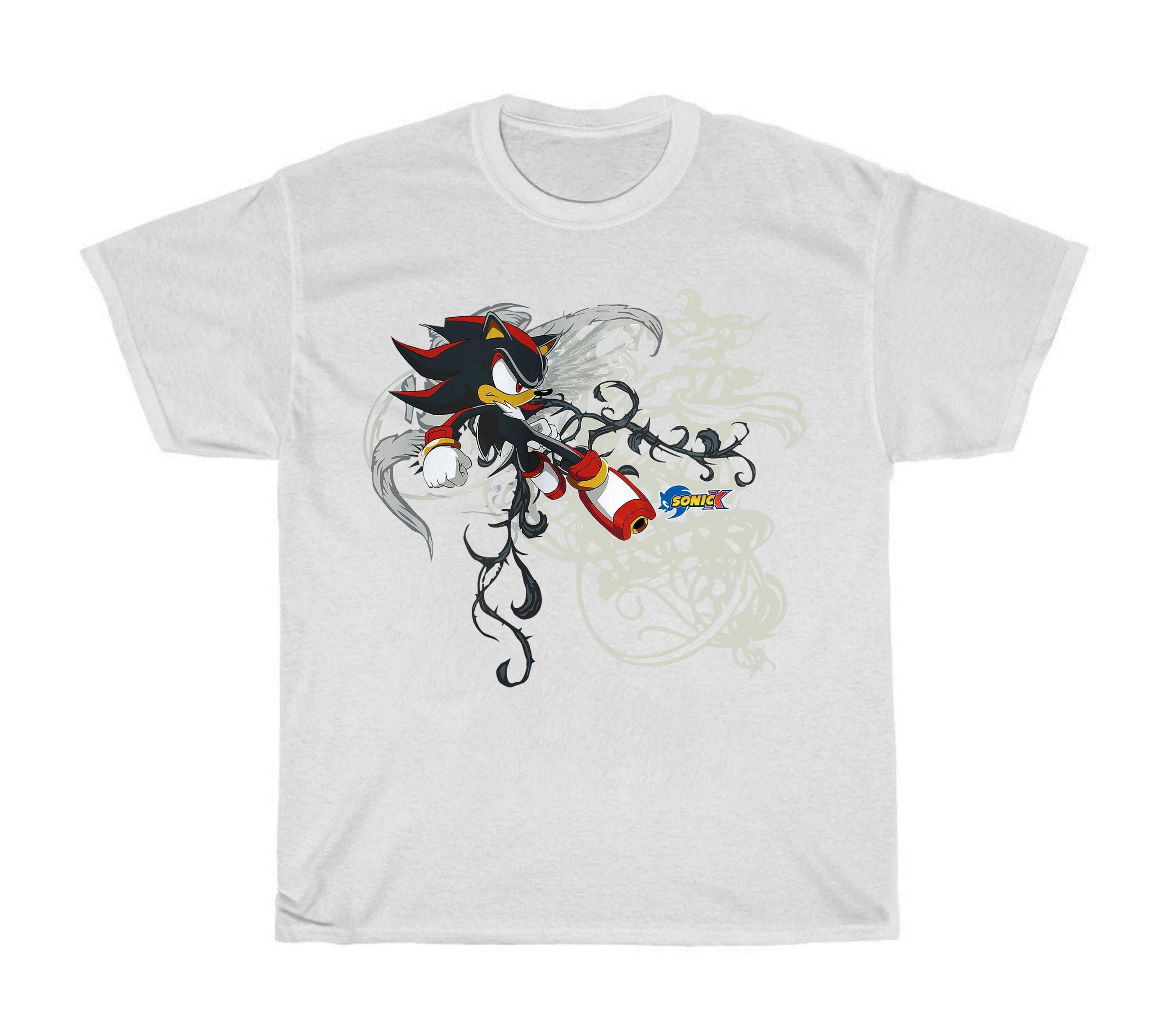 Sonic X - T-Shirt, Sonic X Tee, Shadow The Hedgehog Shirt, Jesse ...