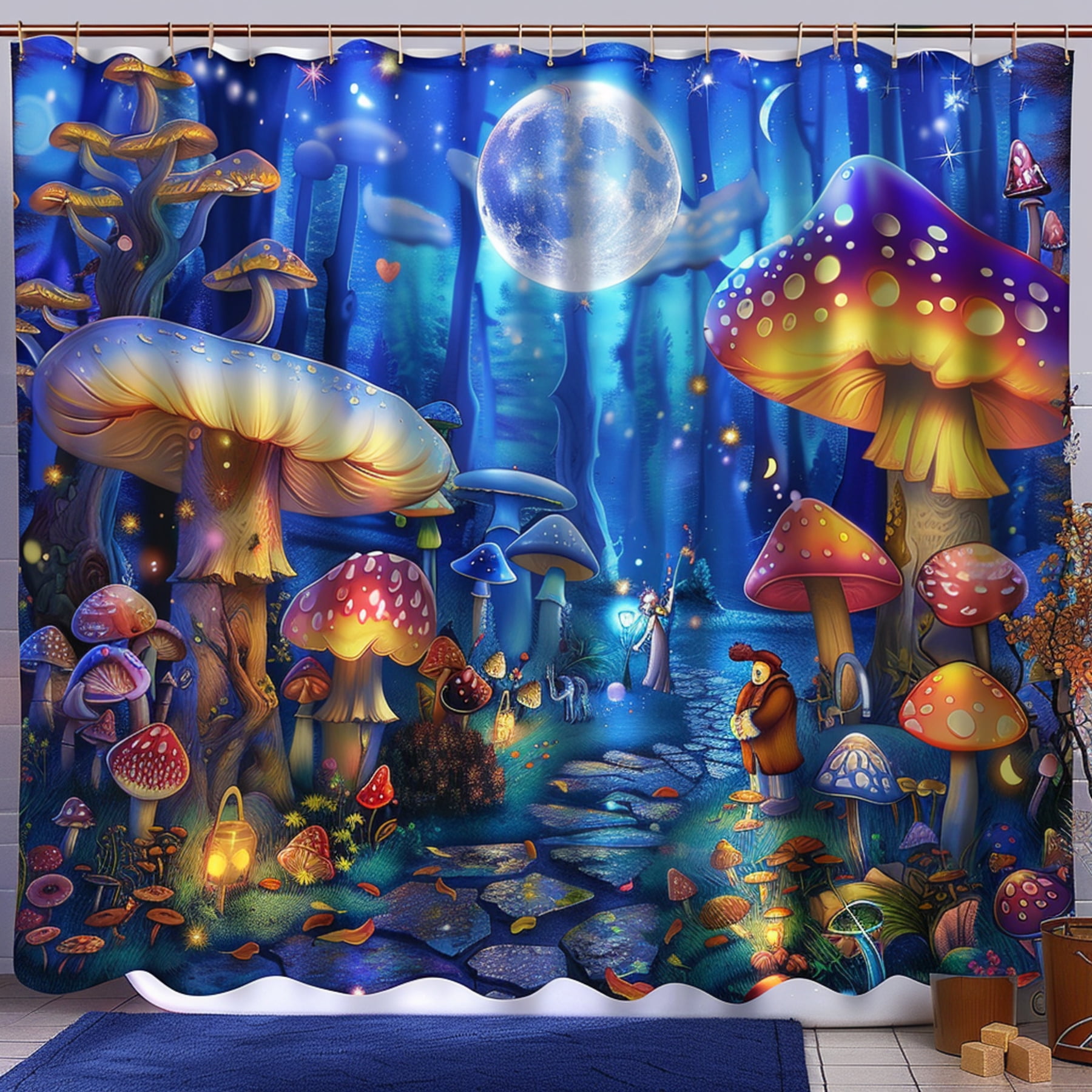 Step into a Magical World with Our Shower Curtains Transform Your ...