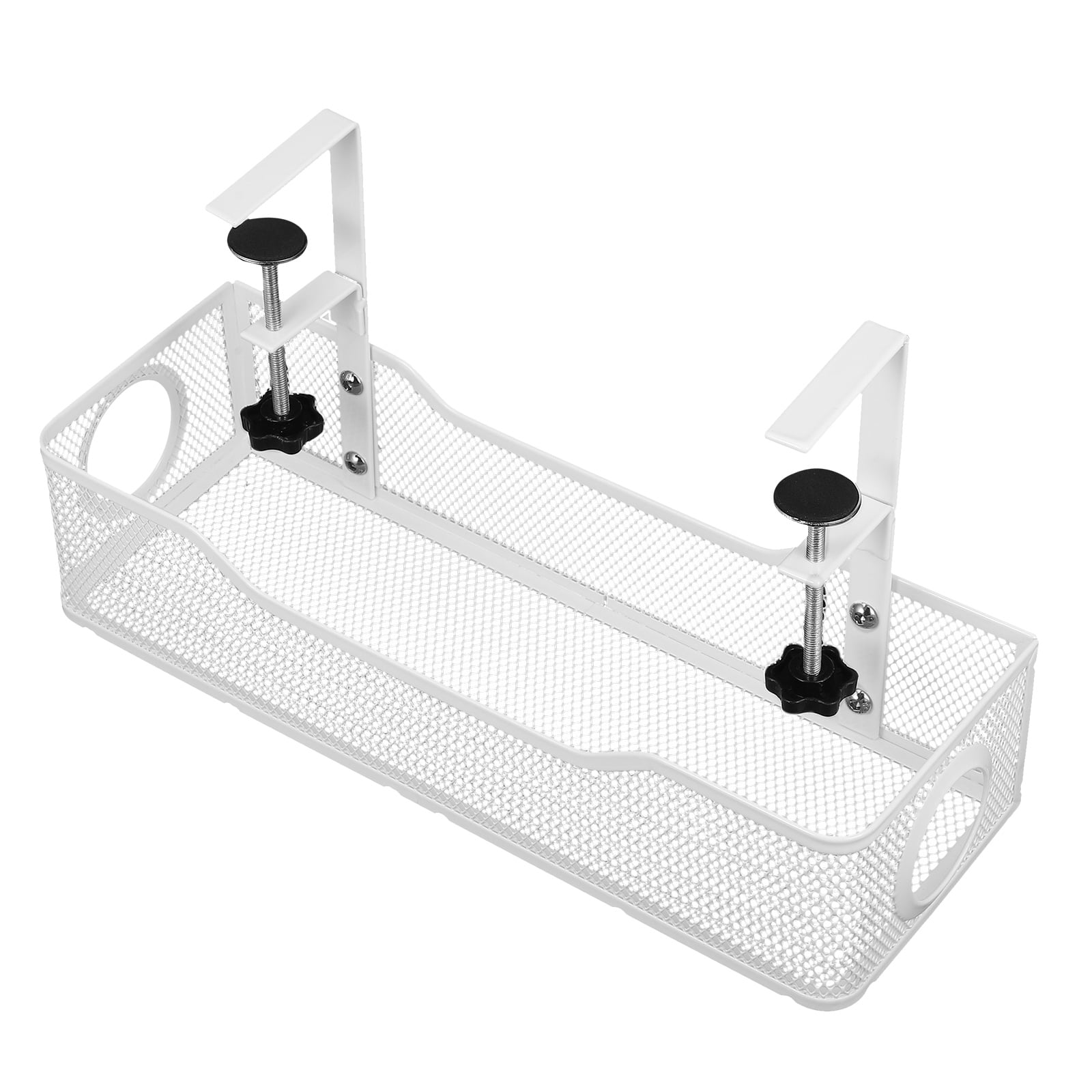 Under-desk Wire Harness Storage Basket Cable Management Tray Organizer ...