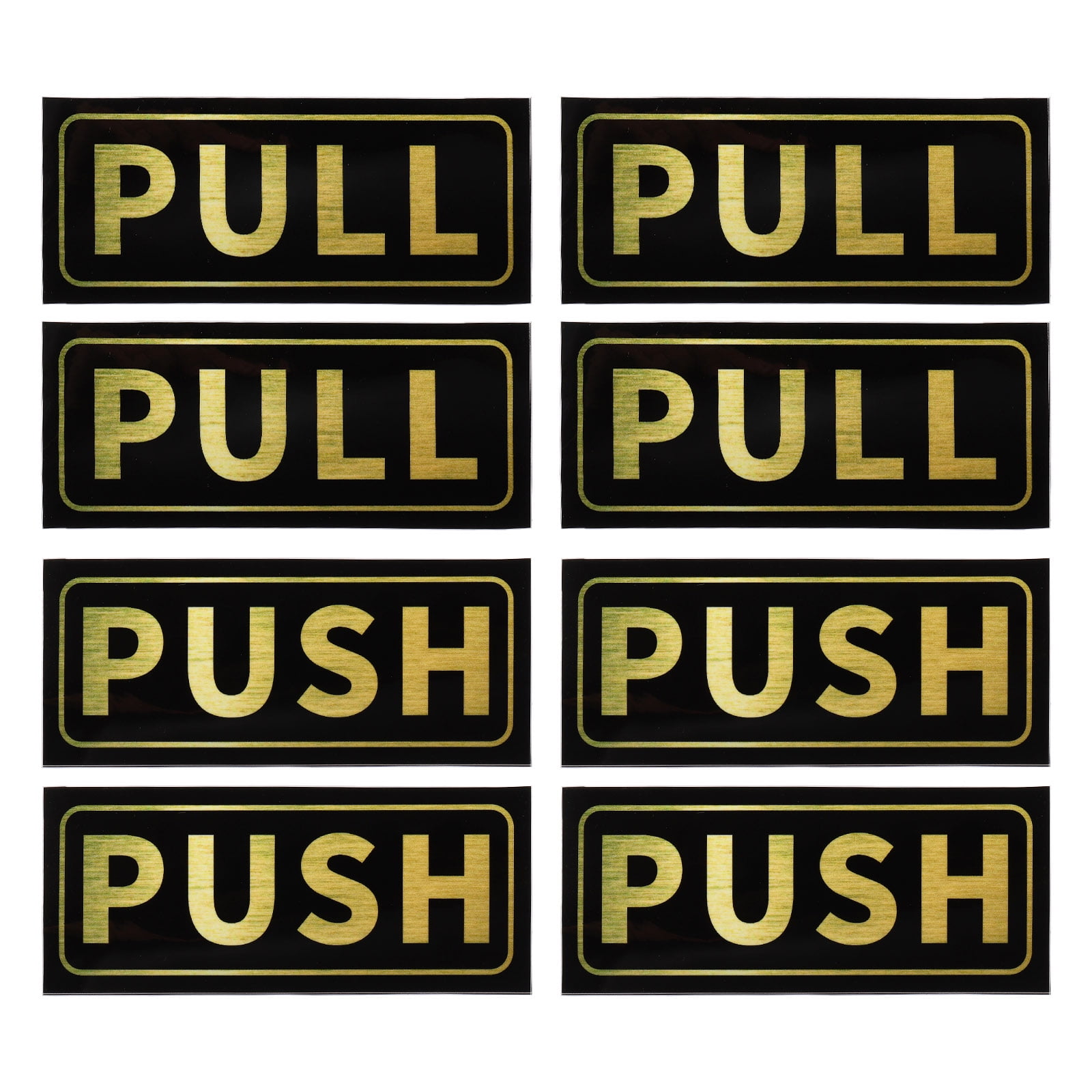 Uxcell Push Pull Door Sign 2