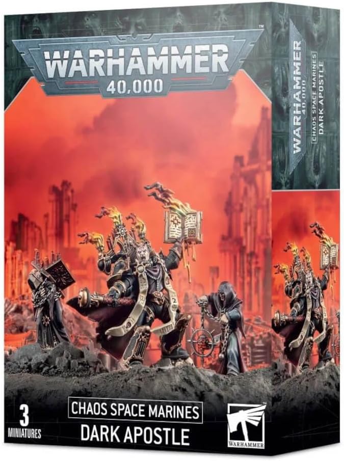 Warhammer+40k+-+Space+Marine+of+Chaos+Dark+Apostle - Walmart.com