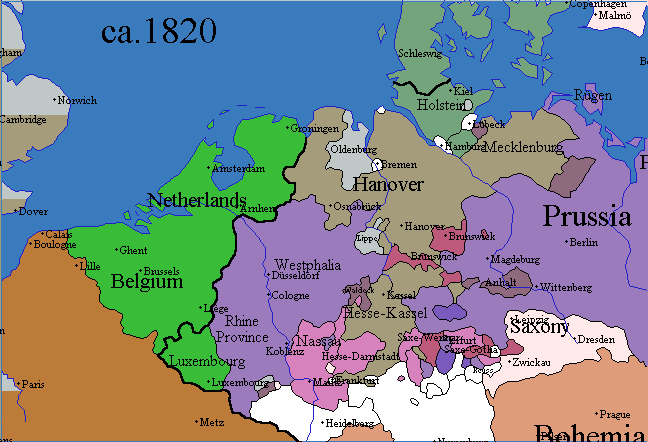 Luxembourg 1914 Map