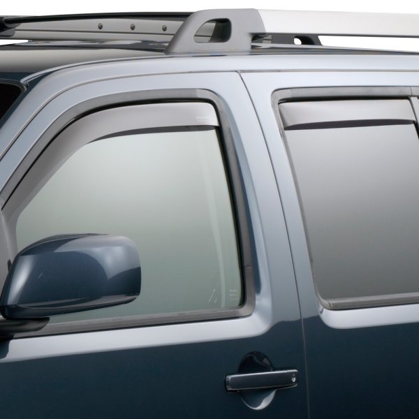 WeatherTech® - Nissan Pathfinder 2005 In-Channel Dark Smoke Side Window ...