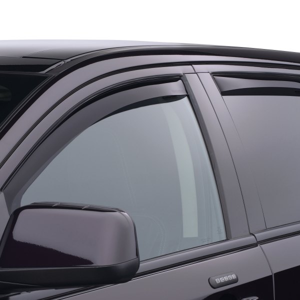 WeatherTech® - Ford Edge 2007 In-Channel Dark Smoke Side Window Deflectors