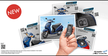 2023 Honda Activa With Smart Key Launched At Rs 80,537