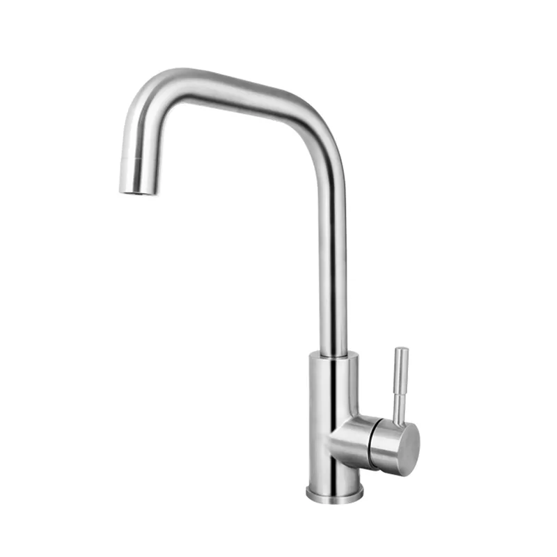 Stainless Steel Hot and Cold Water Kitchen Faucet