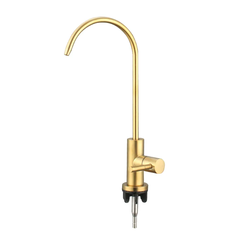 Golden Water Filter Faucet, Kitchen Reverse Osmosis Faucet