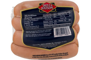 Dietz & Watson Knockwurst Black Forest