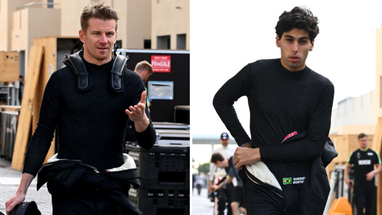 Nico Hulkenberg and Gabriel Bortoleto