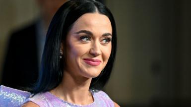 Katy Perry at the AFL Grand Final Entertainment Media Conference