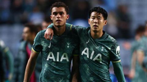 Brennan Johnson and Son Heung-min