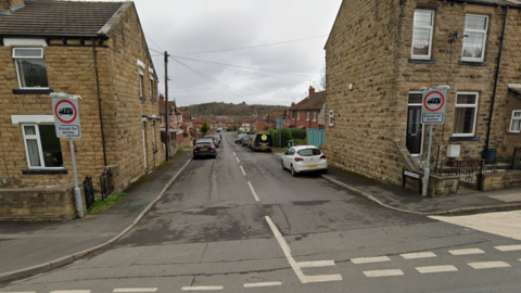 Parker Road in the Thornhill Lees area of Dewsbury