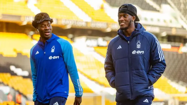 Ola Aina and Callum Hudson-Odoi