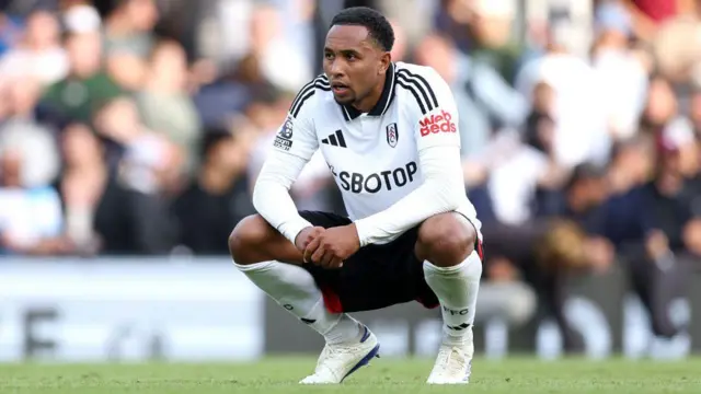 Kenny Tete playing for Fulham