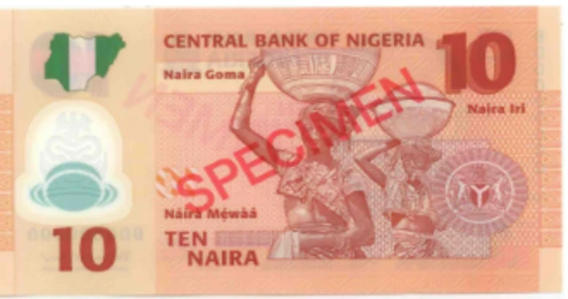 Ten naira note