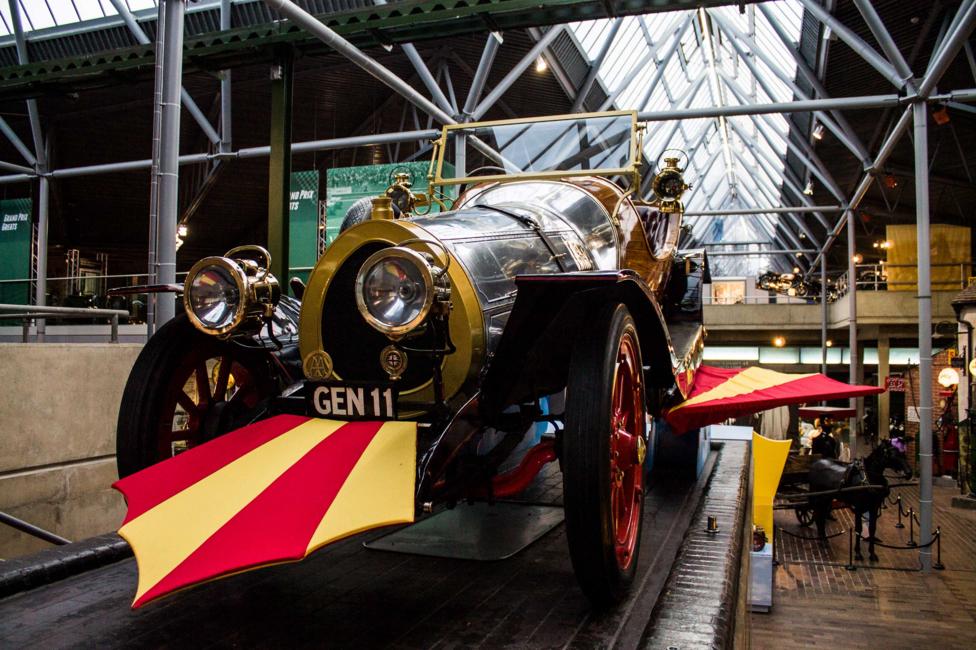 Motorcar from the musical Chitty Chitty Bang Bang, in the Beaulieu National Motorcar Museum.