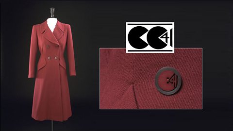 A red skirt suit