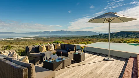 Outdoor seating at Grootbos eco-lodge, South Africa (Credit: Grootbos Private Nature Reserve)