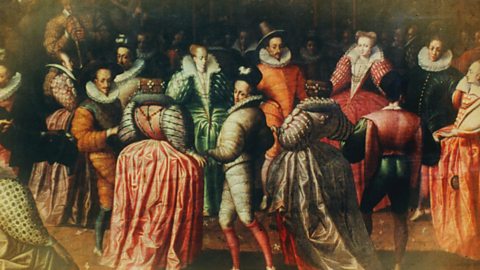 What was life like in the court of Elizabeth I?