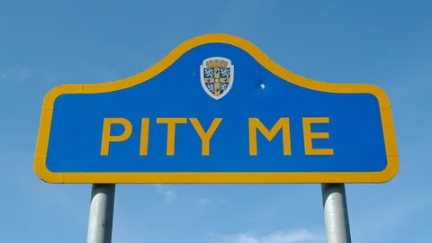 Duncan Hale-Sutton/Alamy Some towns have such strange names that no one can be sure what their origins are, like the village of Pity Me outside Durham (Credit: Duncan Hale-Sutton/Alamy)