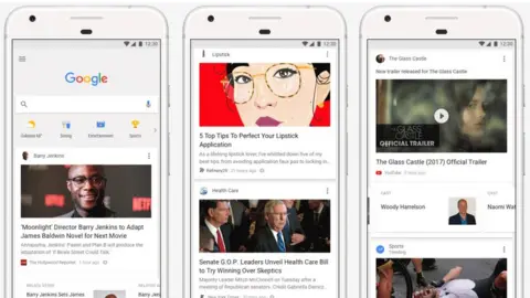 Google Google news feed