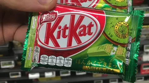 BBC Green Tea kit kats