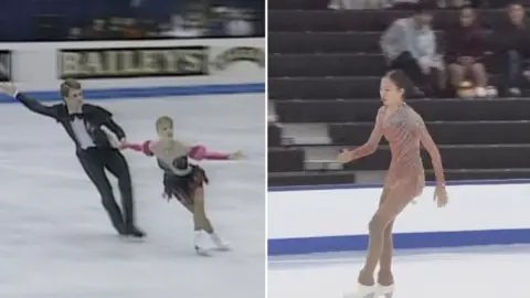 Figure skaters who passed away are pictured.