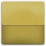 Yellow, plastic, folder Icon