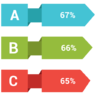 2, infographic, business Icon