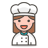 Woman, cook Icon