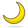 Crescent, moon Icon