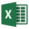 ícone Excel de 2013, excel