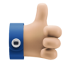 Hand, like, thumbs, up Icon