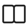 Book, open, regular Icon