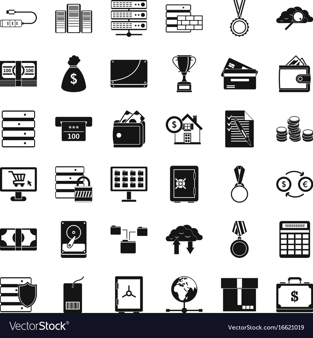 Business Card Icon Set #421675 - Free Icons Library