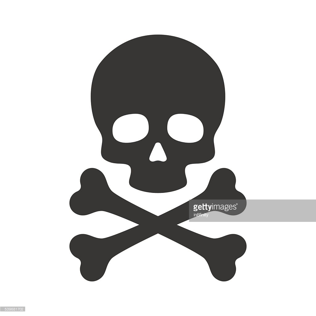 Skull And Crossbones Icon Png #358967 - Free Icons Library