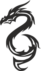 Triba Black Dragon Logo ,Logo , icon , SVG Triba Black Dragon Logo