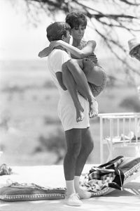 Audrey Hepburn and Albert Finney