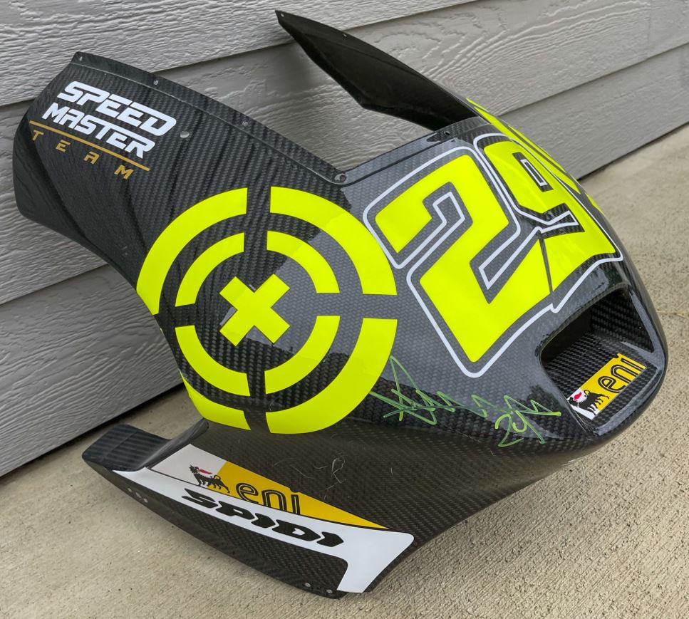 No Reserve – Suter Moto2 Fairing Signed by Andrea Iannone – Iconic ...