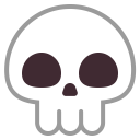 Skull Flat icon