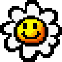 Retro Flower Yoshi icon